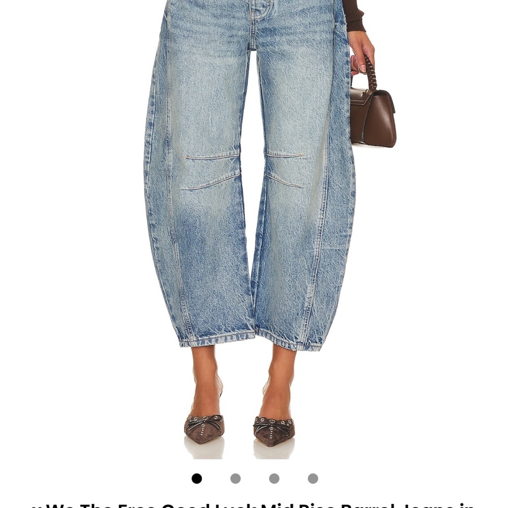 We the free barrel mid rise Jean. - Picture 2 of 5